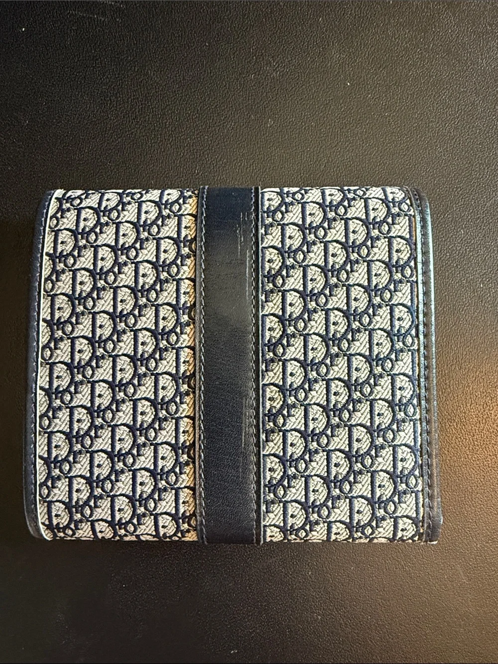 Vintage Christian Dior Navy Wallet